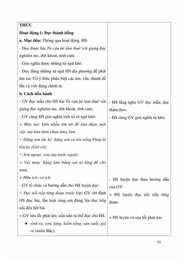 Giáo án và PPT Tiếng Việt 3 cánh diều Bài 7: Từ cậu bé làm thuê, Ôn tập về câu hỏi Ở đâu?, Luyện tập về dấu hai chấm, Ý tưởng của em