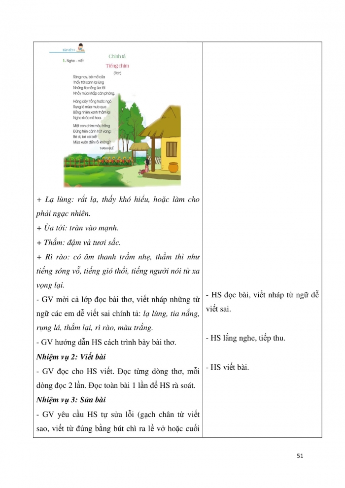 Giáo án và PPT Tiếng Việt 3 cánh diều Bài 9: Bàn tay cô giáo, Luyện tập về câu cảm, Nghe – viết Tiếng chim, Phân biệt oay/ay, uây/ây, r/d/gi, dấu hỏi/dấu ngã, Trao đổi Em đọc sách báo