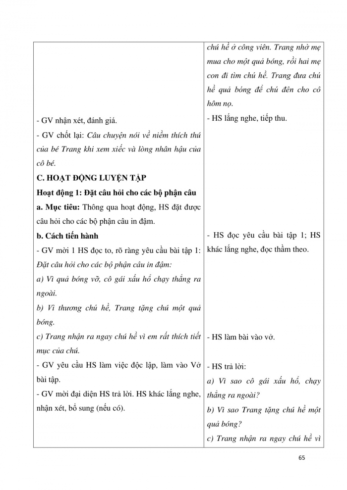 Giáo án và PPT Tiếng Việt 3 cánh diều Bài 9: Quà tặng chú hề, Ôn tập về câu hỏi Vì sao?, Luyện tập về câu cảm, Nghệ sĩ nhỏ