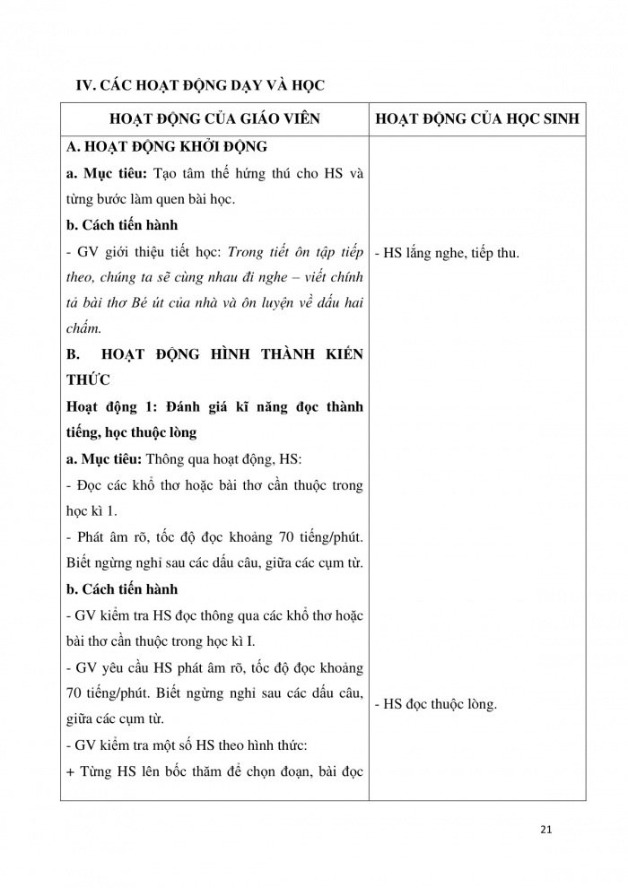 Giáo án và PPT Tiếng Việt 3 cánh diều Bài 10: Ôn tập cuối học kì I (Tiết 3 + 4 + 5)