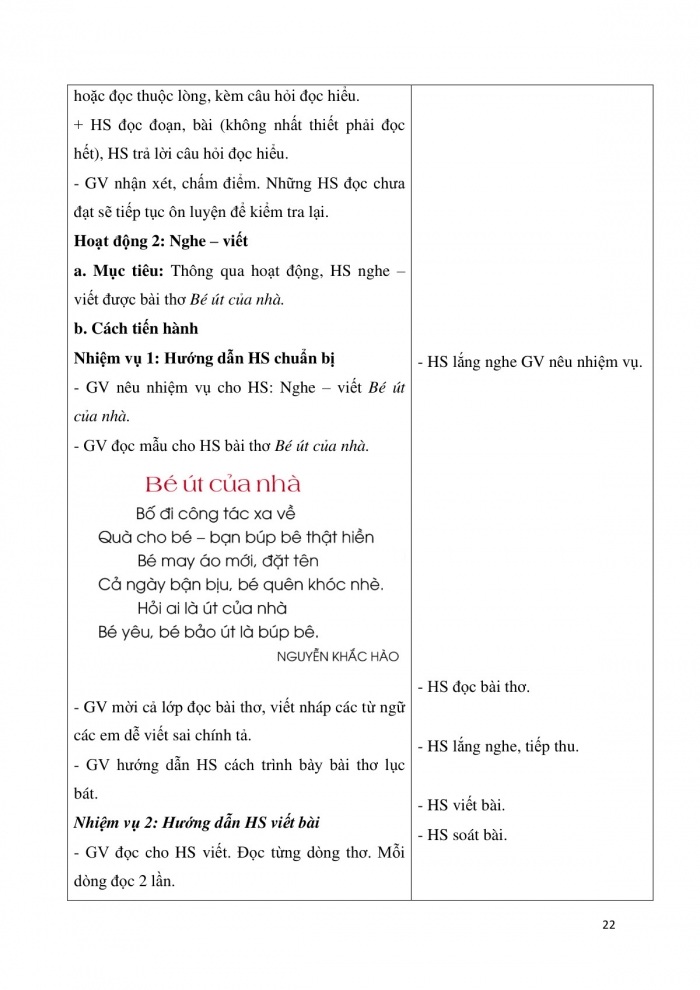 Giáo án và PPT Tiếng Việt 3 cánh diều Bài 10: Ôn tập cuối học kì I (Tiết 3 + 4 + 5)