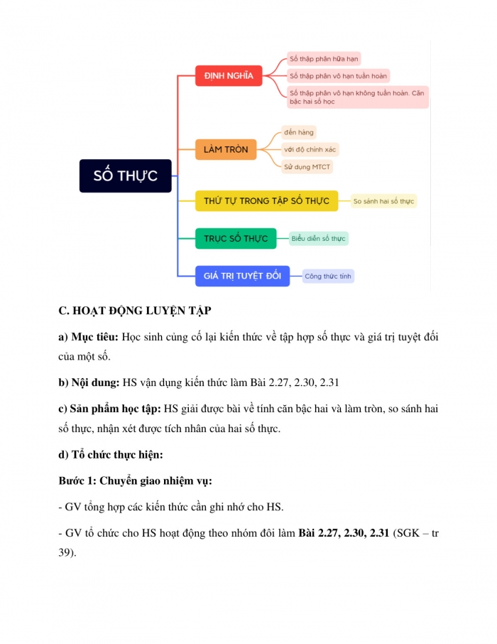 Giáo án và PPT Toán 7 kết nối Bài tập cuối chương II