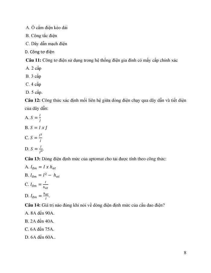 Giáo án và PPT công nghệ 12 điện - điện tử Kết nối bài Tổng kết chương III