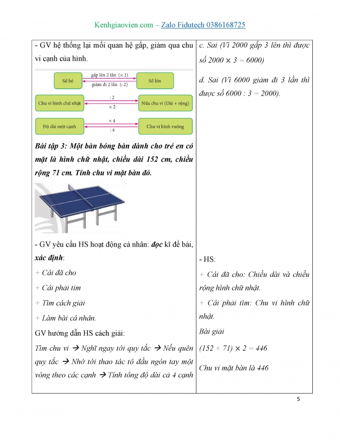 Giáo án và PPT Toán 3 chân trời bài Em làm được những gì? (Chương 3) (3)