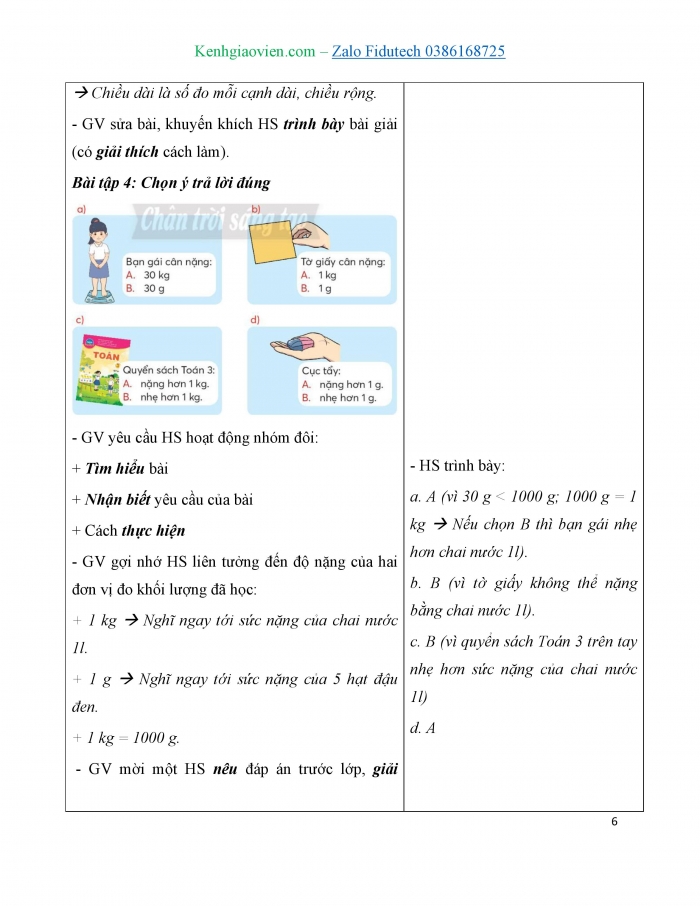 Giáo án và PPT Toán 3 chân trời bài Em làm được những gì? (Chương 3) (3)