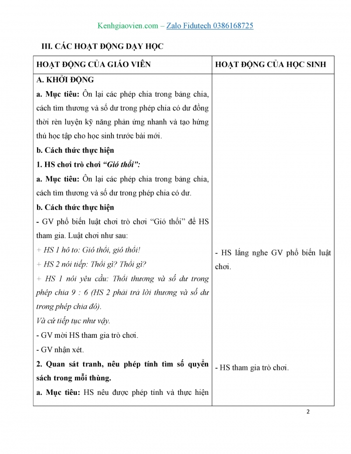 Giáo án và PPT Toán 3 cánh diều bài Chia cho số có một chữ số trong phạm vi 100 000 (tiếp theo) (1)