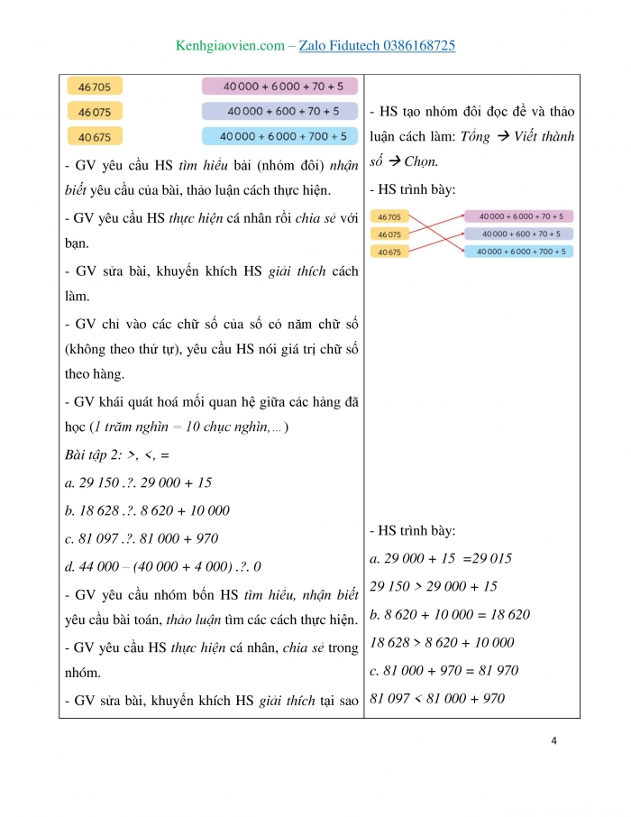 Giáo án và PPT Toán 3 chân trời bài Em làm được những gì? (Chương 4) (1)