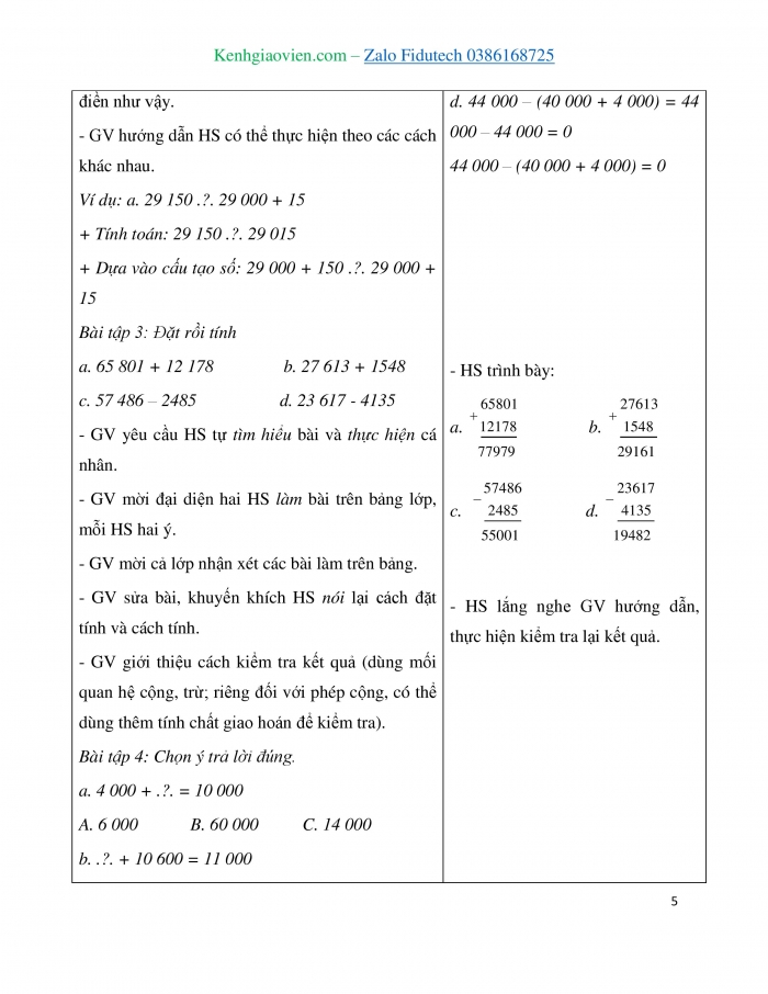 Giáo án và PPT Toán 3 chân trời bài Em làm được những gì? (Chương 4) (1)