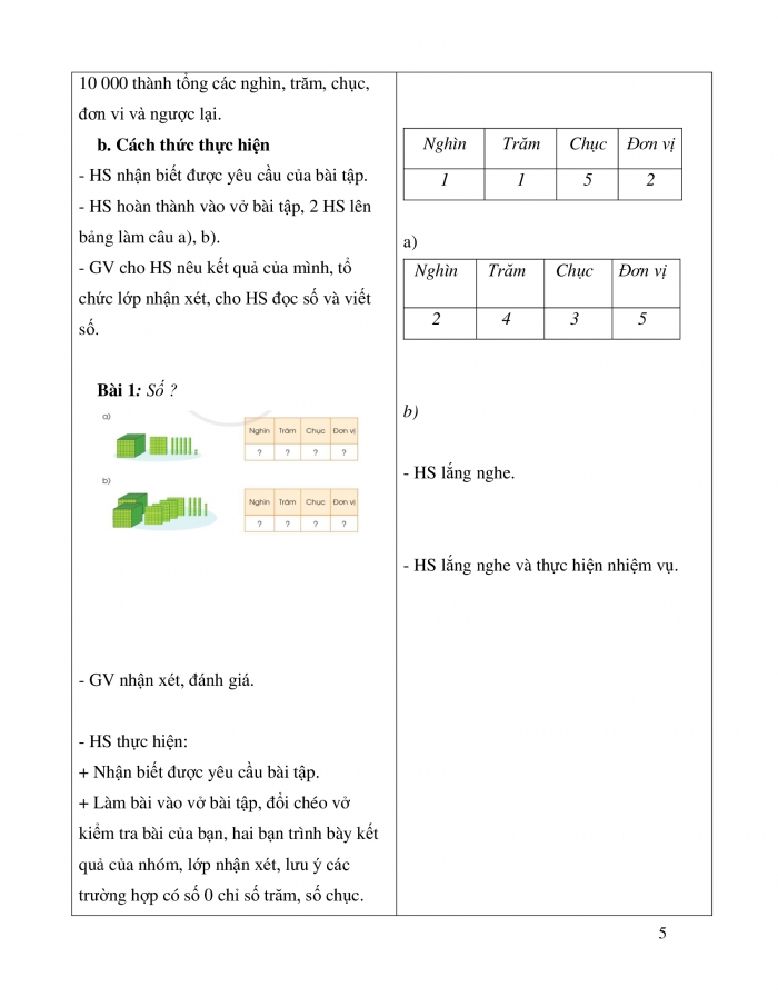 Giáo án và PPT Toán 3 cánh diều bài Các số trong phạm vi 10 000 (tiếp theo)