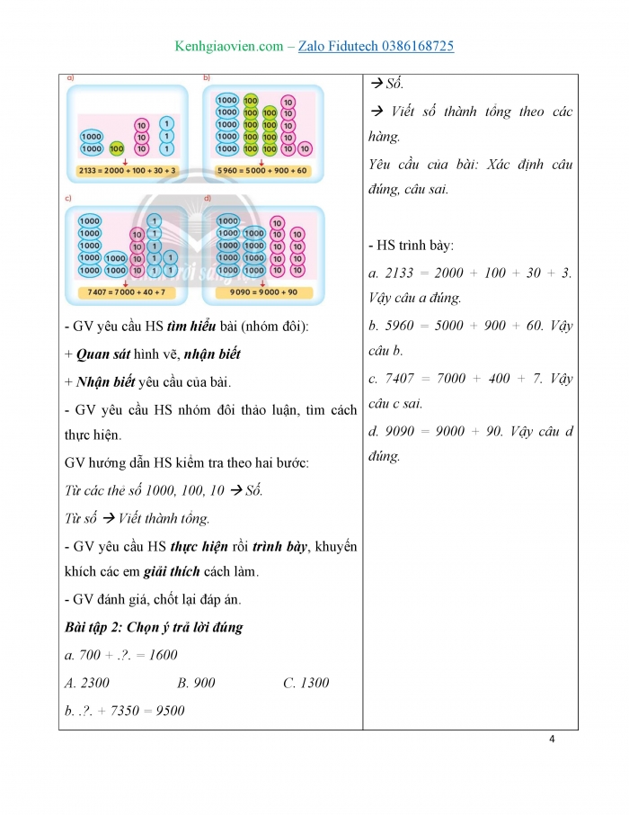 Giáo án và PPT Toán 3 chân trời bài Em làm được những gì? (Chương 3) (1)