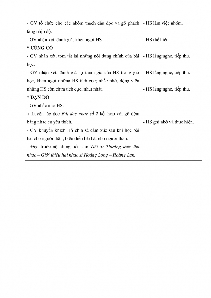 Giáo án và PPT Âm nhạc 5 chân trời Tiết 2: Ôn tập hát A-ri-ang khúc hát quê hương. Đọc nhạc Bài đọc nhạc số 2