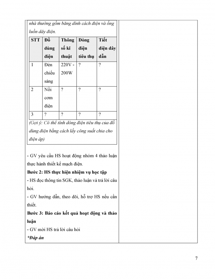 Giáo án và PPT Công nghệ 9 Lắp đặt mạng điện trong nhà Kết nối Bài 4: Vật liệu, thiết bị và dụng cụ dùng cho lắp đặt mạng điện trong nhà