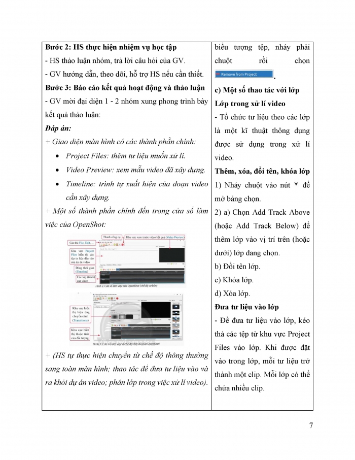 Giáo án và PPT Tin học 9 chân trời bài 6B: Phần mềm làm video