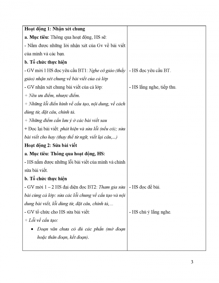 Giáo án và PPT Tiếng Việt 5 cánh diều Bài 9: Trả bài viết đoạn văn nêu ý kiến về một hiện tượng xã hội