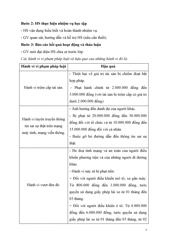 Giáo án và PPT Công dân 9 Kết nối bài 9: Vi phạm pháp luật và trách nhiệm pháp lí