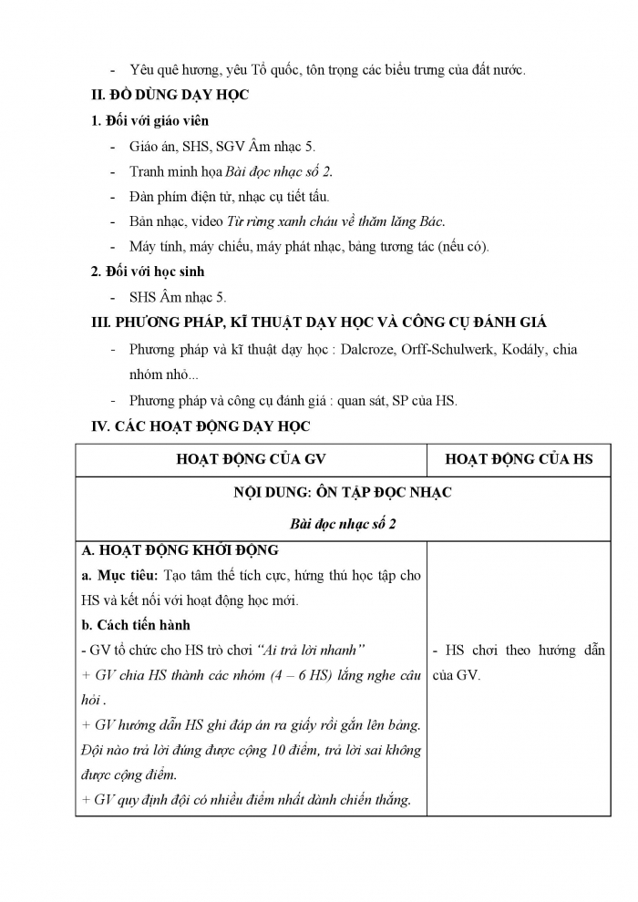 Giáo án và PPT Âm nhạc 5 chân trời Tiết 3: Ôn tập đọc nhạc. Bài đọc nhạc số 2. Thường thức âm nhạc. Giới thiệu hai nhạc sĩ Hoàng Long, Hoàng Lân