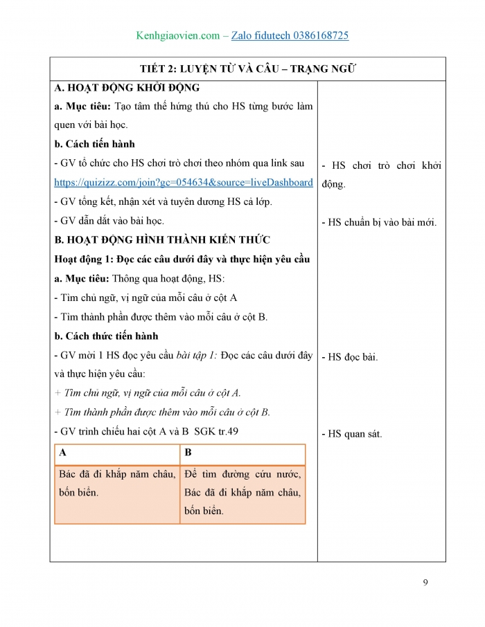 Giáo án và PPT Tiếng Việt 4 kết nối Bài 11: Trả bài văn kể lại một câu chuyện