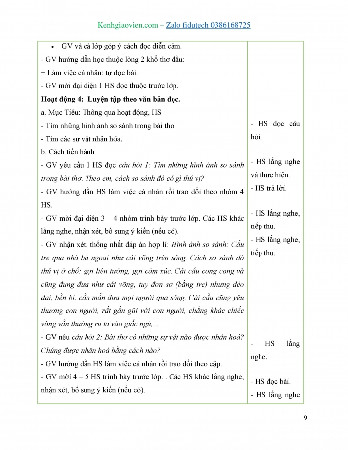 Giáo án và PPT Tiếng Việt 4 kết nối Bài 22: Lập dàn ý cho bài văn miêu tả cây cối