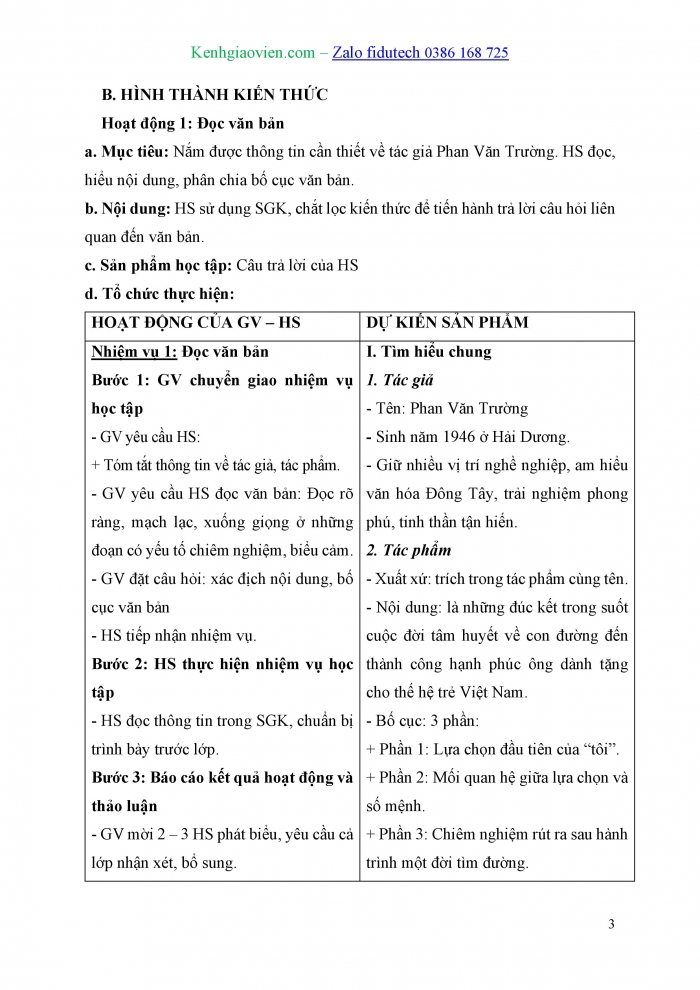 Giáo án và PPT Ngữ văn 10 kết nối Bài 9: Một đời như kẻ tìm đường (Trích – Phan Văn Trường)