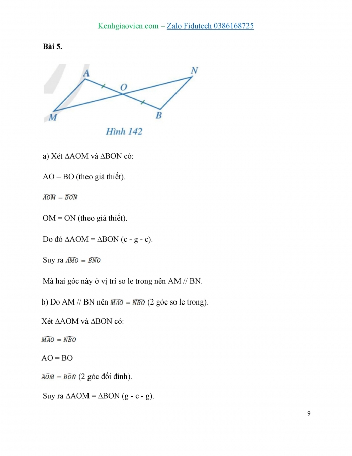 Giáo án và PPT Toán 7 cánh diều Bài tập cuối chương VII