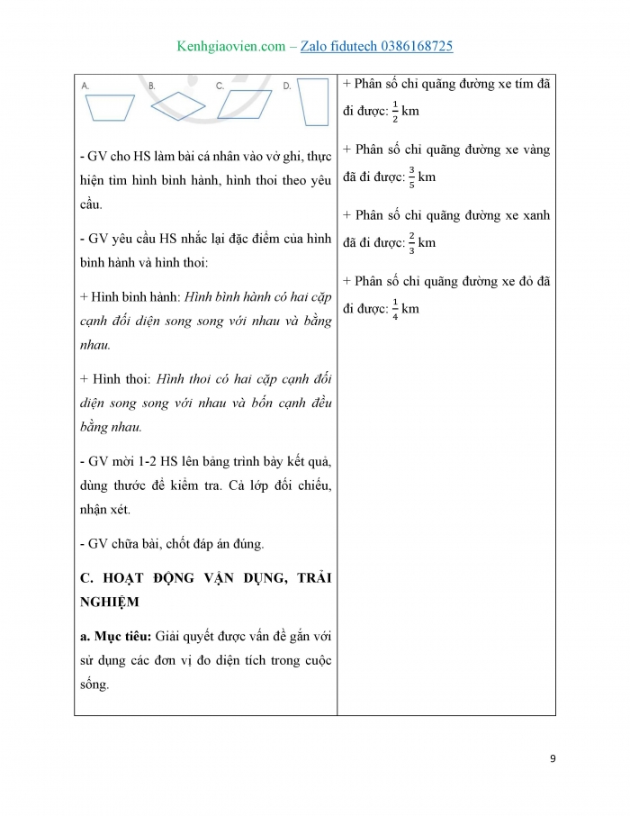 Giáo án và PPT Toán 4 cánh diều Bài 71: Em ôn lại những gì đã học