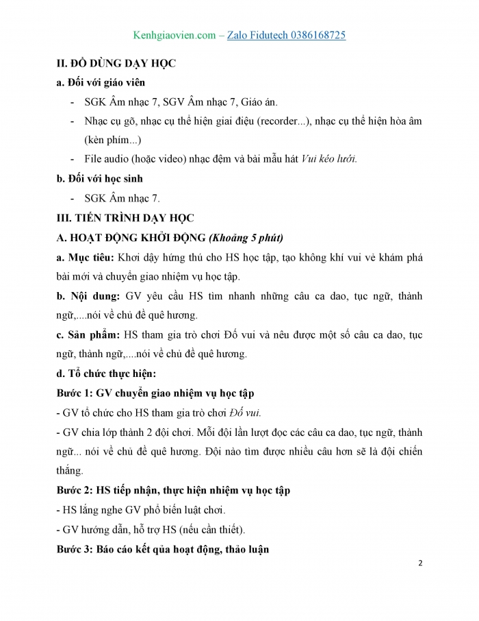 Giáo án và PPT Âm nhạc 7 cánh diều Tiết 3: Ôn tập bài hoà tấu, Ôn tập Vui kéo lưới, Hát bè trì tục; Hát theo cách riêng của mình