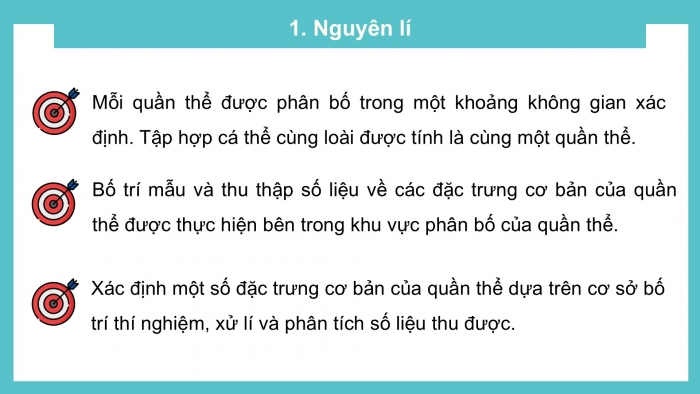 Giáo án điện tử Sinh học 12 kết nối Bài 25: Thực hành Xác định một số đặc trưng của quần thể