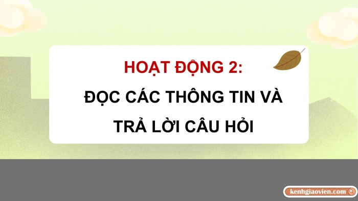 Giáo án điện tử Đạo đức 5 cánh diều Bài 7: Em bảo vệ môi trường sống