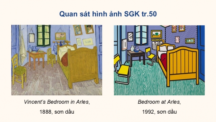 Giáo án điện tử Mĩ thuật 9 chân trời bản 1 Bài 11: Vẽ tranh theo phong cách nghệ thuật Pop art