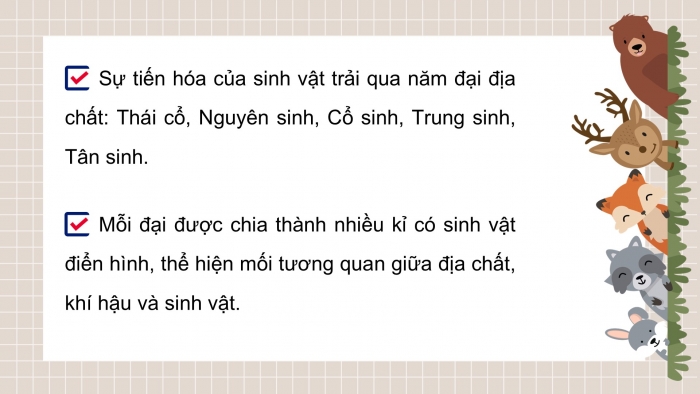 Giáo án điện tử Sinh học 12 chân trời Bài 19: Sự phát triển sự sống