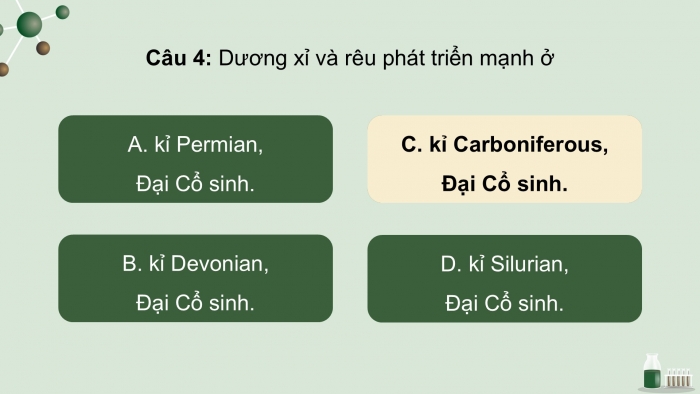 Giáo án điện tử Sinh học 12 chân trời Bài Ôn tập Chương 5