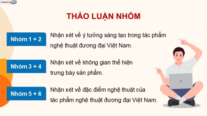 Giáo án điện tử Mĩ thuật 9 chân trời bản 2 Bài 9: Đặc điểm nghệ thuật đương đại Việt Nam