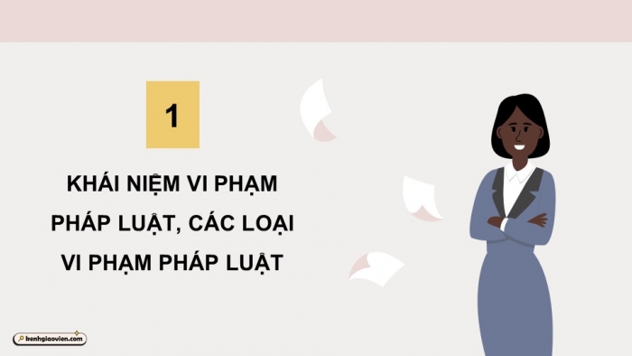 Giáo án điện tử Công dân 9 chân trời Bài 9: Vi phạm pháp luật và trách nhiệm pháp lí