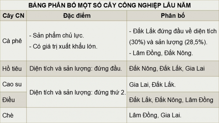 Giáo án điện tử Địa lí 9 cánh diều Bài 15: Vùng Tây Nguyên (P2)