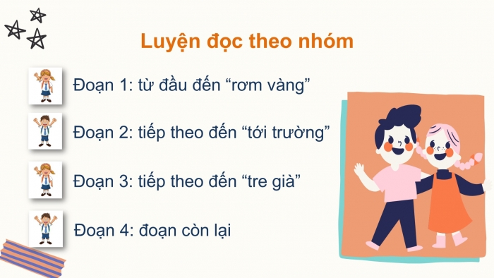 Giáo án điện tử Tiếng Việt 2 chân trời Bài 3: Đọc Con đường làng