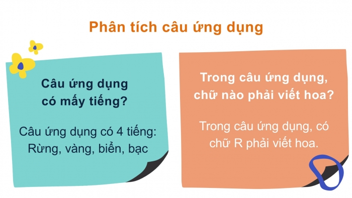 Giáo án điện tử Tiếng Việt 2 chân trời Bài 3: Viết chữ hoa R, Từ chỉ sự vật, Dấu phẩy