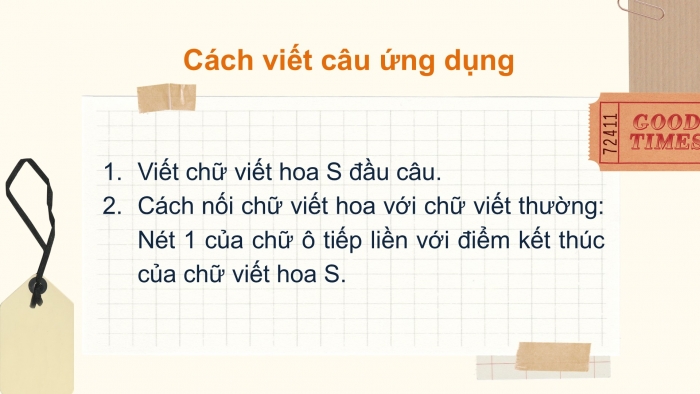 Giáo án điện tử Tiếng Việt 2 chân trời Bài 1: Viết chữ hoa S, Từ chỉ đặc điểm, Câu kiểu Ai thế nào?