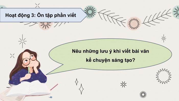 Giáo án PPT dạy thêm Tiếng Việt 5 chân trời bài 5: Bài đọc Trước ngày Giáng sinh. Luyện tập về đại từ. Viết bài văn kể chuyện sáng tạo (Bài viết số 1)