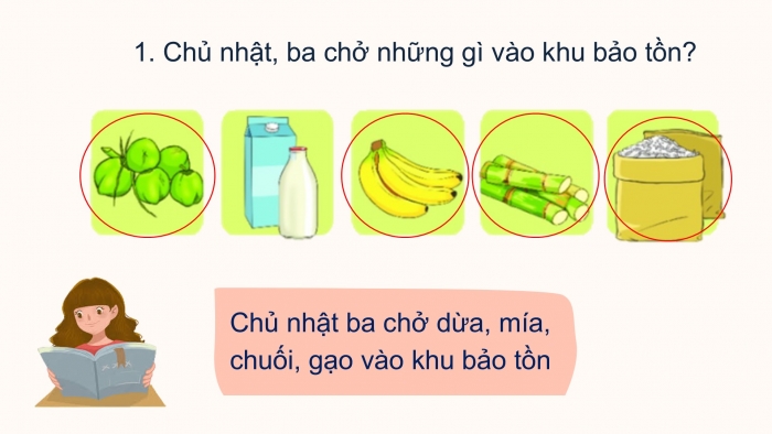 Giáo án điện tử Tiếng Việt 2 chân trời Ôn tập giữa học kì II - Ôn tập 5 (Tiết 1) Một ngày ở vườn quốc gia