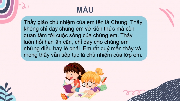 Giáo án điện tử Tiếng Việt 2 chân trời Bài 2: Nói, viết về tình cảm với người em yêu quý