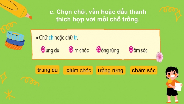 Giáo án điện tử Tiếng Việt 2 chân trời Ôn tập cuối học kì II - Ôn tập 2 (Tiết 2)