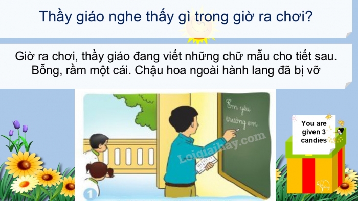 Giáo án điện tử Tiếng Việt 2 cánh diều Bài 6: Kể chuyện đã học Chậu hoa