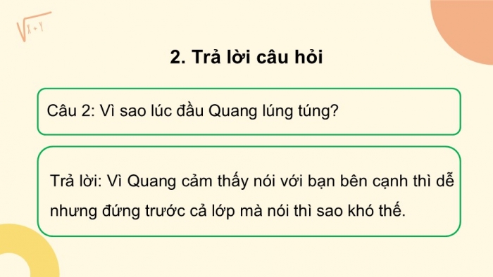 Giáo án điện tử tiếng Việt 2 kết nối Bài 6: Một giờ học