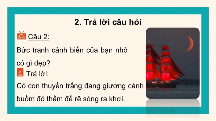 Giáo án điện tử tiếng Việt 2 kết nối Bài 14: Em học vẽ