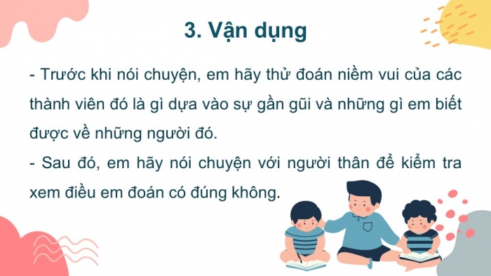 Giáo án điện tử tiếng Việt 2 kết nối Bài 19: Niềm vui của em