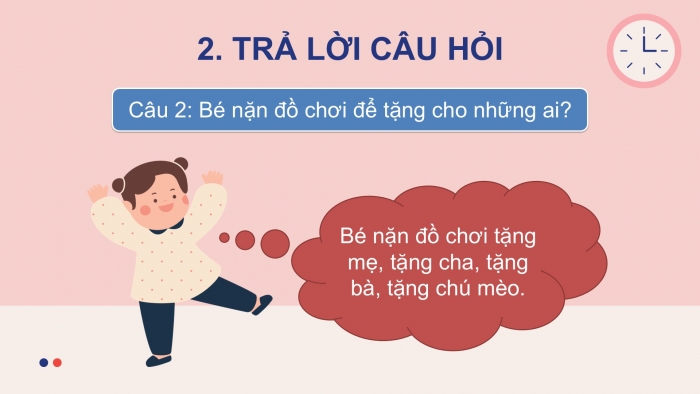 Giáo án điện tử tiếng Việt 2 kết nối Bài 24: Nặn đồ chơi