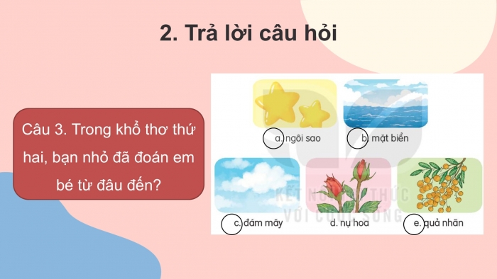 Giáo án điện tử tiếng Việt 2 kết nối Bài 26: Em mang về yêu thương