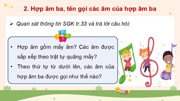 Giáo án điện tử Âm nhạc 9 chân trời Bài 10: Lí thuyết âm nhạc Sơ lược về hợp âm, Thường thức âm nhạc Một số nhạc cụ gõ trong ban nhạc nhẹ