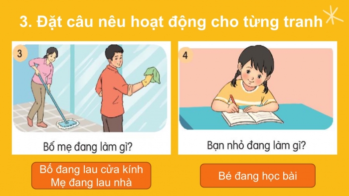 Giáo án điện tử tiếng Việt 2 kết nối Bài 30: Từ ngữ chỉ sự vật, hoạt động; Câu nêu hoạt động