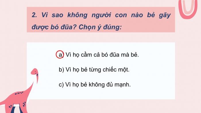 Giáo án điện tử Tiếng Việt 2 cánh diều Bài 17: Câu chuyện bó đũa